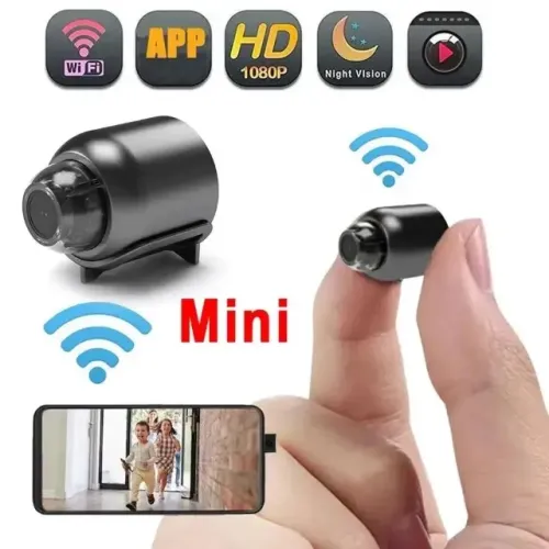 Mini câmera Wi-Fi monitoramento sem fio promoção