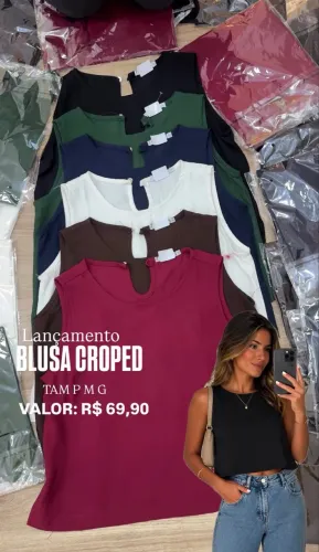 BLUSA CROPPED