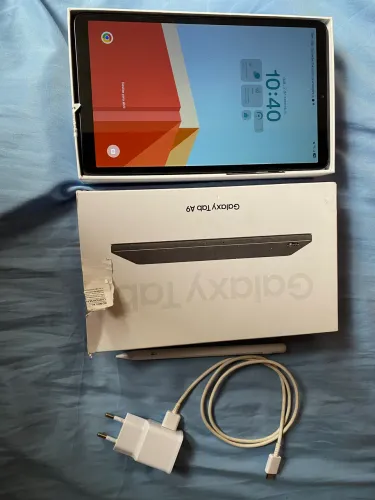 Galaxy tab A9 + S pen + cartão SD