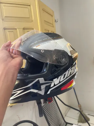 Capacete Norisk Germany Preto 58 
