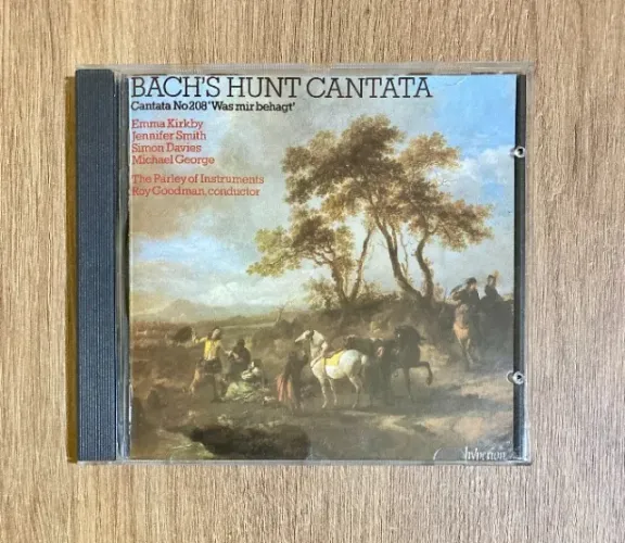 CD Bach's Hunt Cantata (N.208 Was Mir Behagt) The Parley of Instruments-Made in England