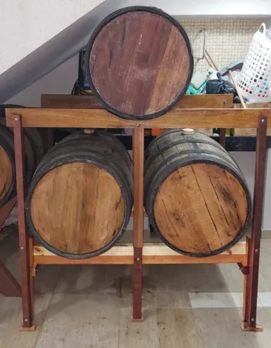 Barril de carvalho para envelhecer cachaça 180 litros