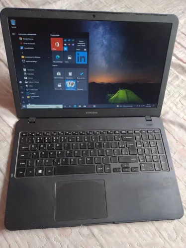 Notebook Samsung i3 7 geração