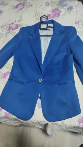 Terninho Azul Zara (Forrado)