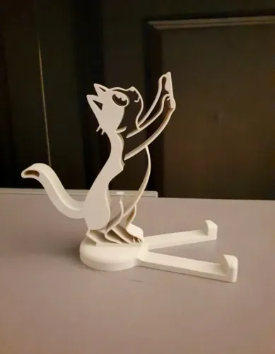 Suporte Celular Gato Fofo - Consultar Cores