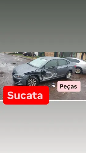 Vw Polo Virtus 2018-2021 Sucata Peças 