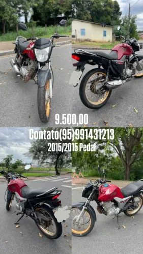 cg 150 honda so pegar e andar, tudo em dias.