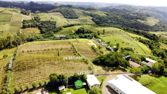 Imóvel para venda com 26000 metros quadrados em Zona Rural - Monte Belo do Sul - RS