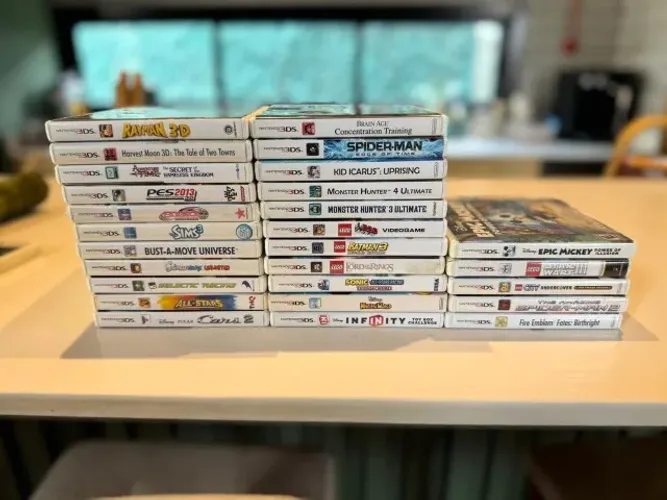LOTE DE JOGOS NINTENDO 3DS (leia a descrição)
