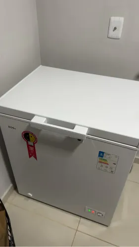 Freezer e Conservador Horizontal EOS 150 Litros EcoGelo EFH155X 110V