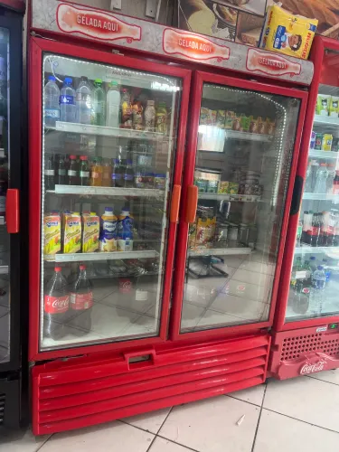 Freezer 2 portas coca cola 