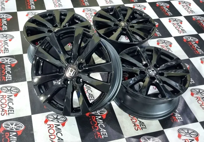 Jogo de rodas aro 16 Honda Civic G9 G8 5x114 Originais Zeradas