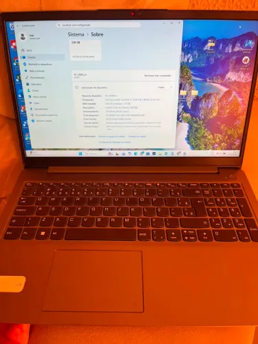 Notebook Lenovo, I5 de 11º geração. Recebo seu console na troca.