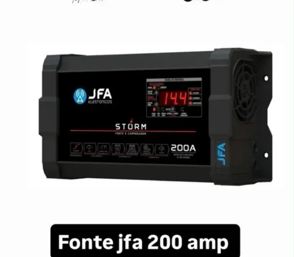 FONTE PARA SOM AUTOMOTIVO JFA 200 AMP