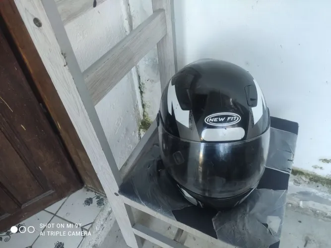 Capacete e bag
