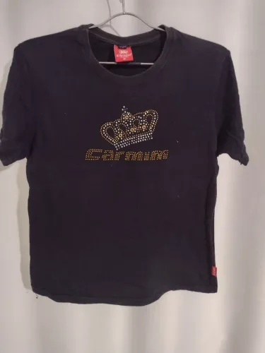 Camiseta baby look carmim