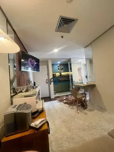 Flat, 45 m² - venda por R$ 296.800,00 ou aluguel por R$ 4.100,00/mês - Centro - Santo Andr