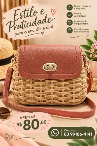 Bolsa Casual e Moda Praia