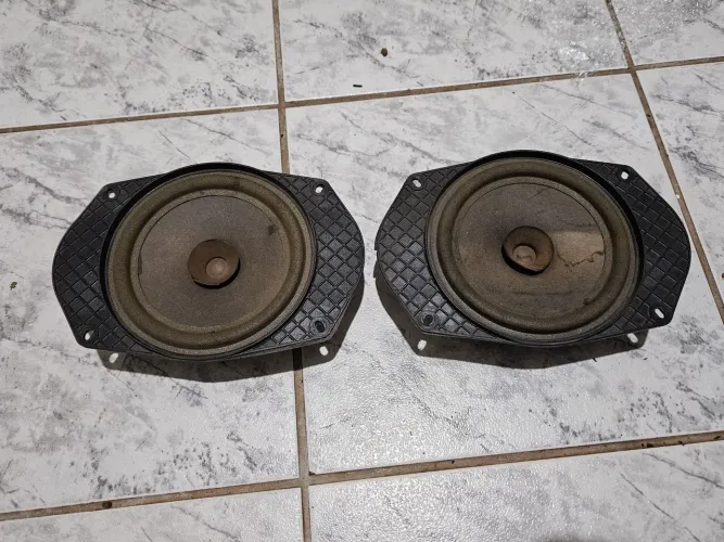 Par Alto-Falante Traseiro Original GM Audilab 2005 Corsa Sedan Funcionando formato 6x9
