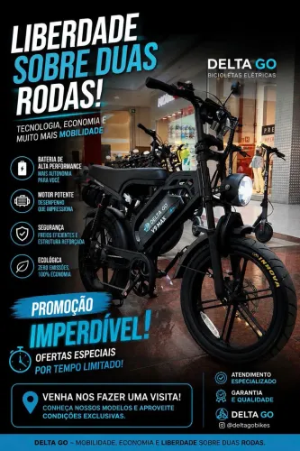 Bicicleta elétrica Inow V9 Max 2026