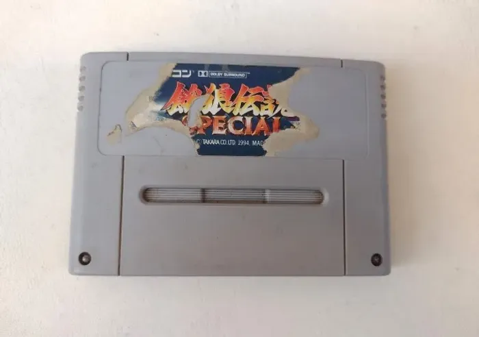 Fatal Fury Special Com Desgastes - Super Famicom