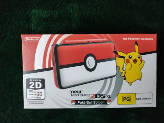 Caixa Pokémon Ball Edition - Nintendo 2DS XL para Reposição