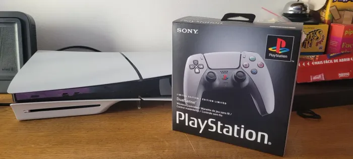 Controle Dual Sense PS5 Especial 30 anos da Playstation