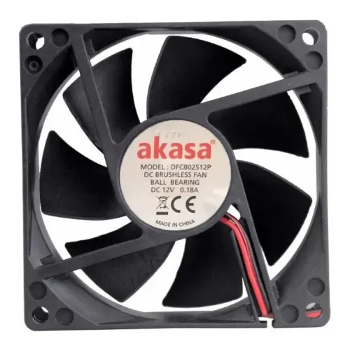 Ventoinha  90mm Para Gabinete 12v 4 Pinos Computador Akasa Pc