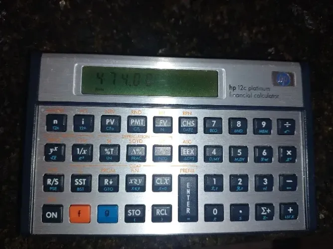 Calculadora Financeira HP 12c Platinum Original