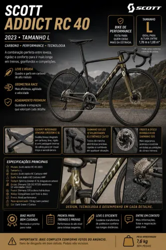 Scott Addict RC 40 L - Creston iC SL