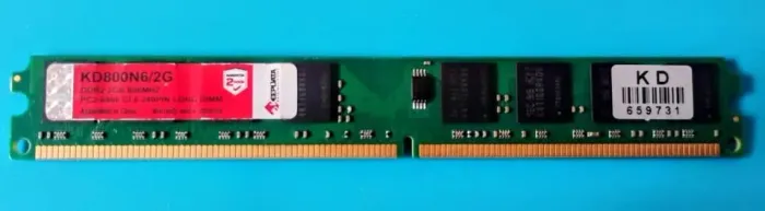 Memória RAM Keepdata 2GB DDR2 800MHz Desktop Usada
