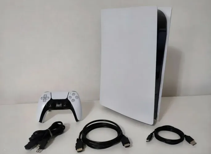 PS5 SLIM 1 Tera + 1 Controle + Caixa