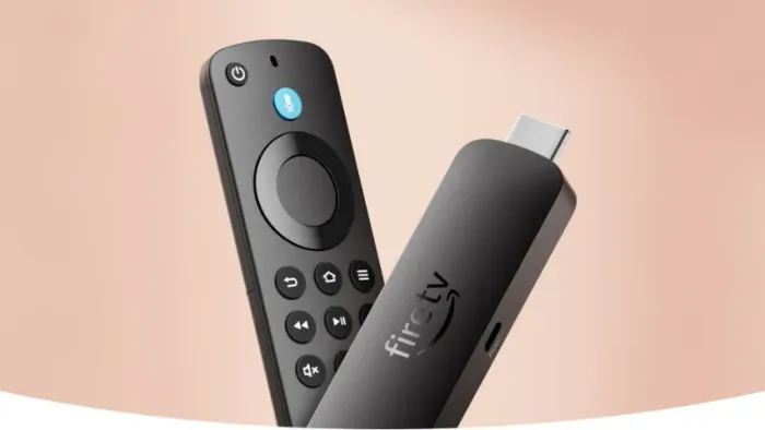 Fire TV Stick terceira geração com controle por voz Full HD 8GB preto Lacrado
