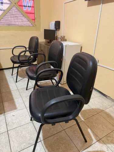 Cadeira sparta diretor fixa.