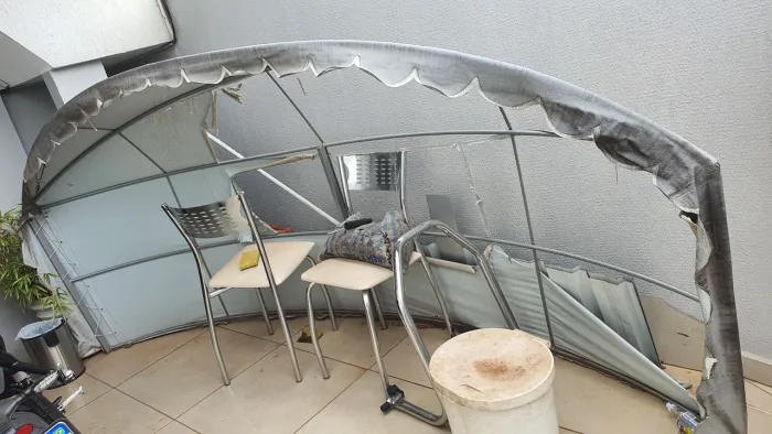 Toldo estrutura - 1,40 X 3,10