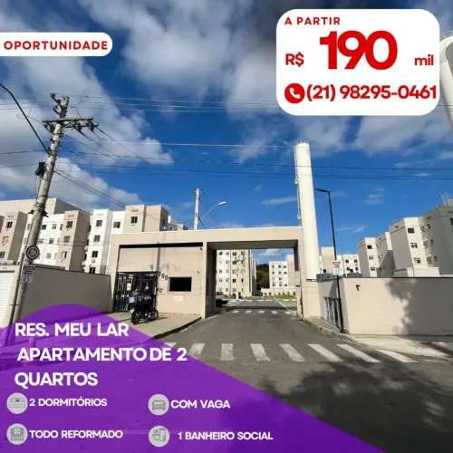 Imóvel para venda possui 60 metros quadrados com 2 quartos em Neves (Neves) - São Gonçalo