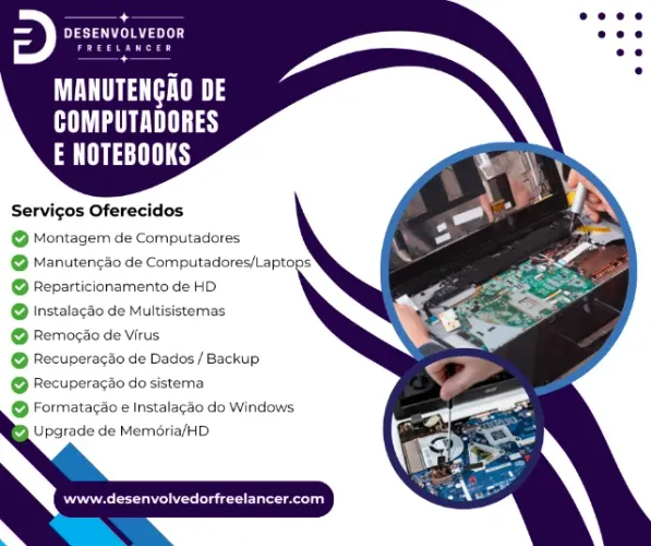 Montagem e Manutenção de Computadores e Notebooks