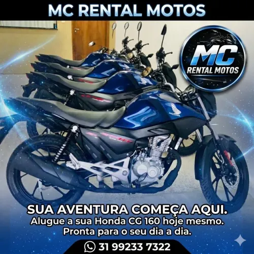 Aluguel de motos para delivery/ semanal/mensal