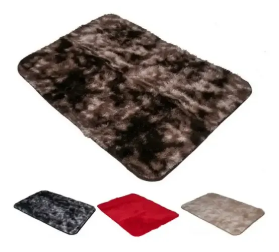 Tapete 1,50 X 1,00 Pelos Altos Felpo Felpudo