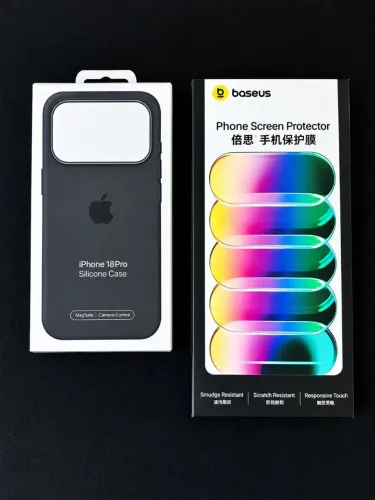 Kit Capa + Película para Iphone 18 Pro