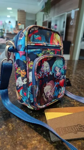 Bolsa World of Warcraft + Porta Cartões Hearthstone - Cute but Deadly