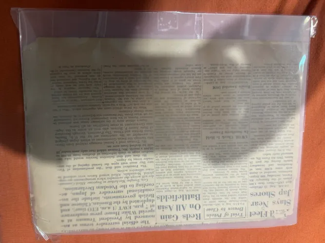 Jornal da segunda guerra mundial de agosto 15 de 1945