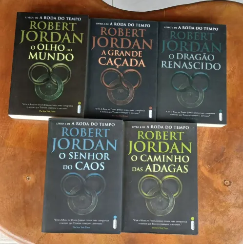 A Roda do Tempo (Livros 1, 2, 3, 6, 8)