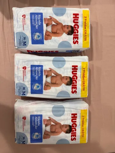 Huggies Rápida Absorção M