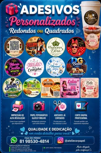Adesivos Personalizaodos