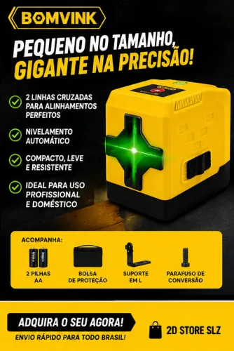 NÍVEL A LASER BOMVINK BOM-6209