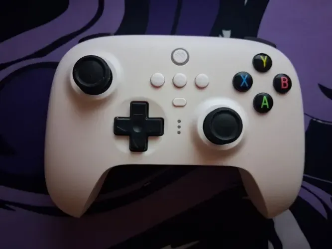 8bitdo ultimate sem fio 2.4g (rosa pastel)