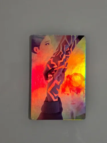 Photocard Rumi & Jinu McDonald's K-Pop Demon Hunters - Ultra Rara Coração Roxo
