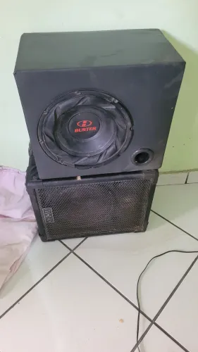 Cx sub, com HD200 +cx de retorno, sem amplificador