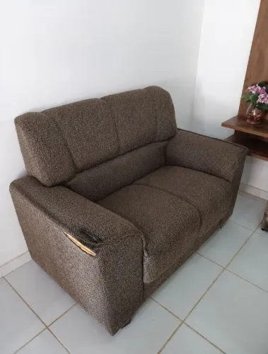 Sofá 3 e 2 lugares usado